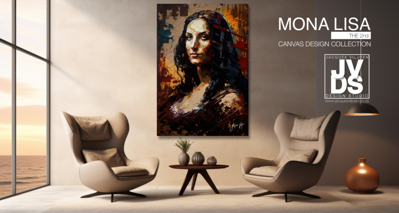 Mona Lisa the 2nd Canvas Design