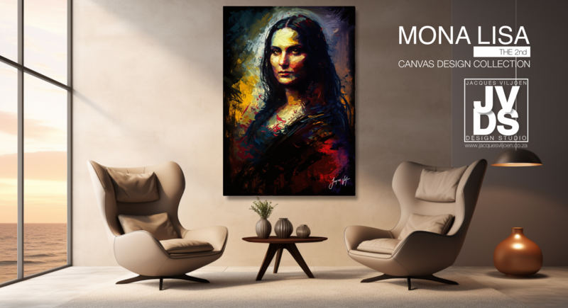 Mona Lisa the 2nd Canvas Design