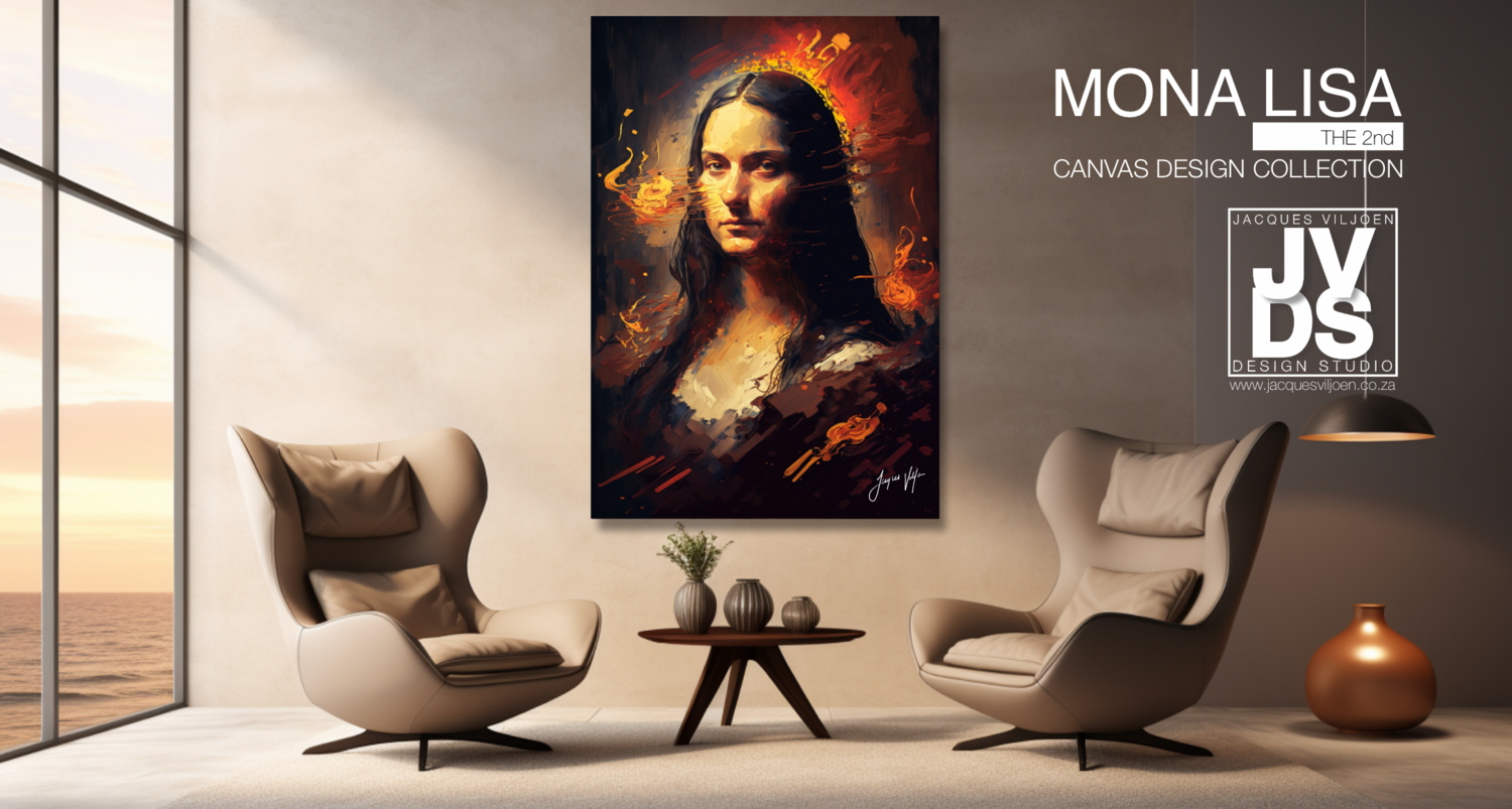 Mona Lisa the 2nd Canvas Design