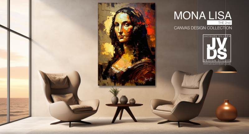 Mona Lisa the 2nd Canvas Design
