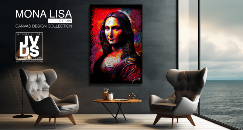 Mona Lisa the 2nd Canvas Design