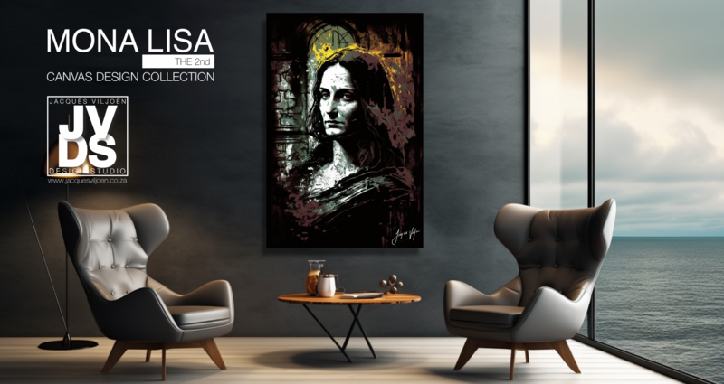 Mona Lisa the 2nd Canvas Design