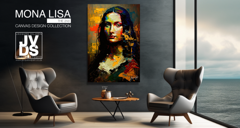 Mona Lisa the 2nd Canvas Design