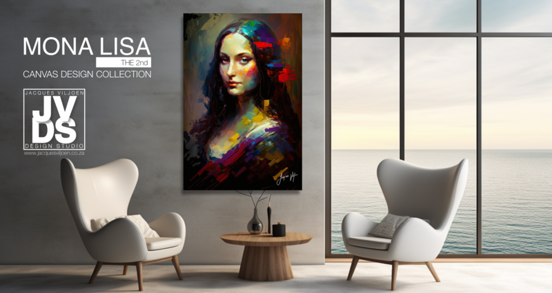 Mona Lisa the 2nd Canvas Design