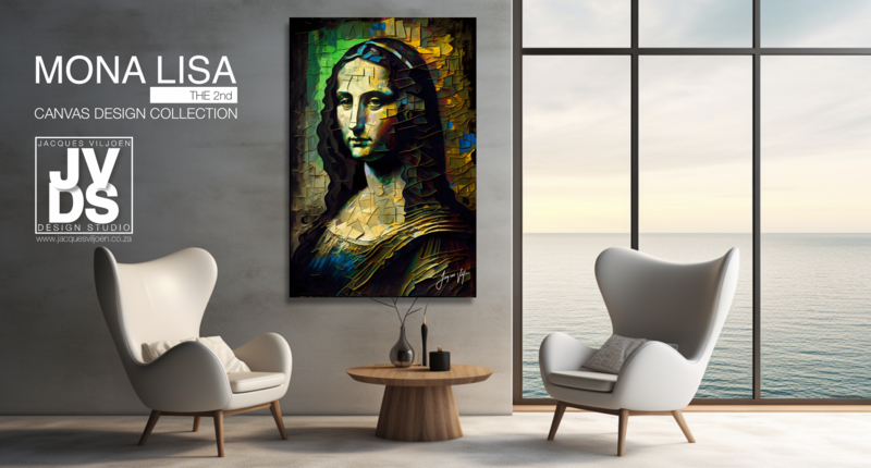 Mona Lisa the 2nd Canvas Design