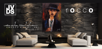 Amedeo Modigliani - Rocco Canvas Design