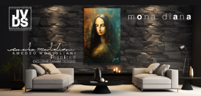 Amedeo Modigliani - Mona Diana Canvas Design