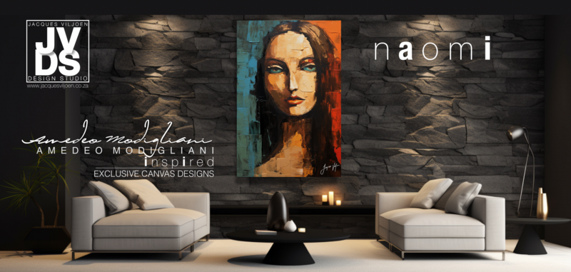 Amedeo Modigliani - Naomi Canvas Design