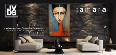 Amedeo Modigliani - Tamara Canvas Design