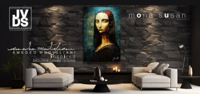 Amedeo Modigliani - Mona Susan Canvas Design