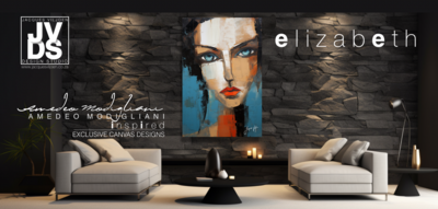 Amedeo Modigliani - Elizabeth Canvas Design