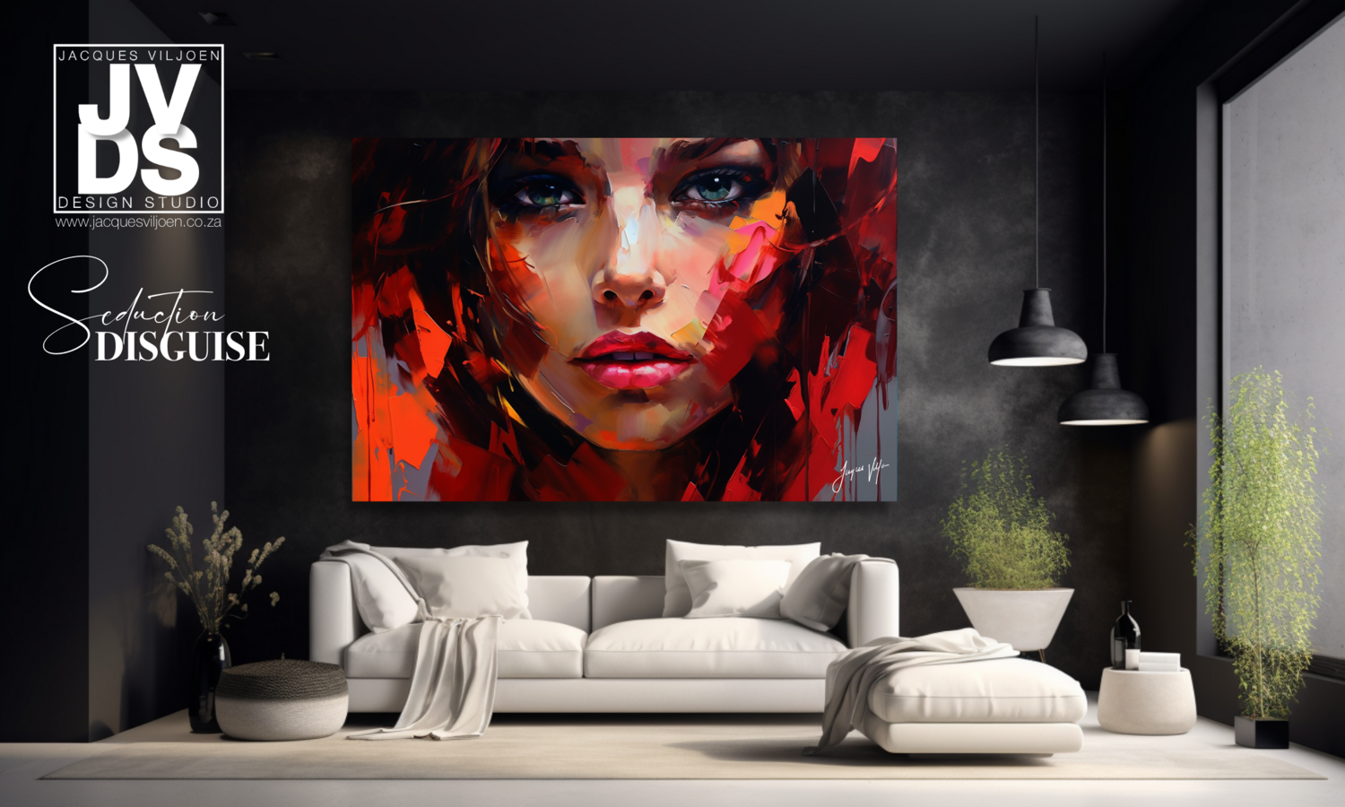 Seduction Disguise Canvas Design