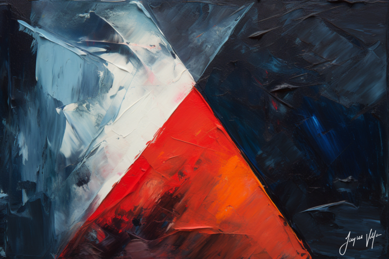Abstract Canvas Print | Triadic Self - The Story of Body, Mind &amp; Soul