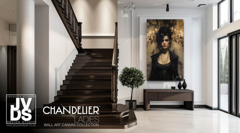 Charisma Chandelier Ladies Canvas Design