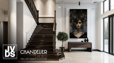 Charisma Chandelier Ladies Canvas Design