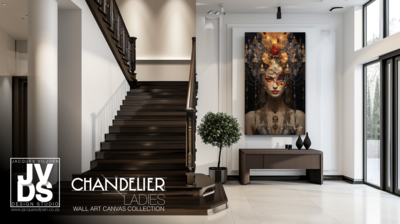 Charisma Chandelier Ladies Canvas Design