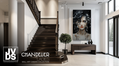 Charisma Chandelier Ladies Canvas Design