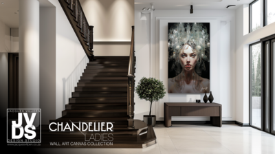 Charisma Chandelier Ladies Canvas Design