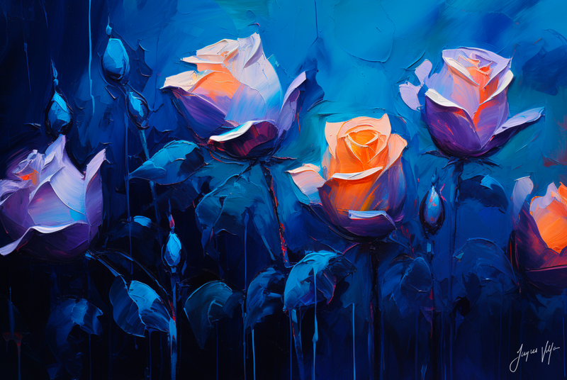 Abstract Flowers - Divine Anthology