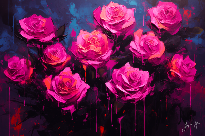 Abstract Flowers - Divine Anthology