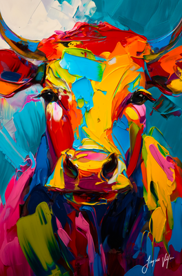 ABSTRACT NGUNI CANVAS DESIGN