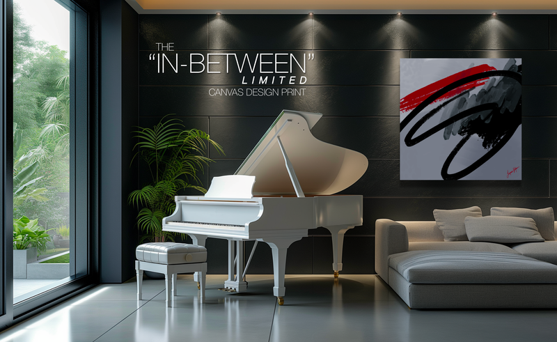 "The In-Between" Canvas Design Print