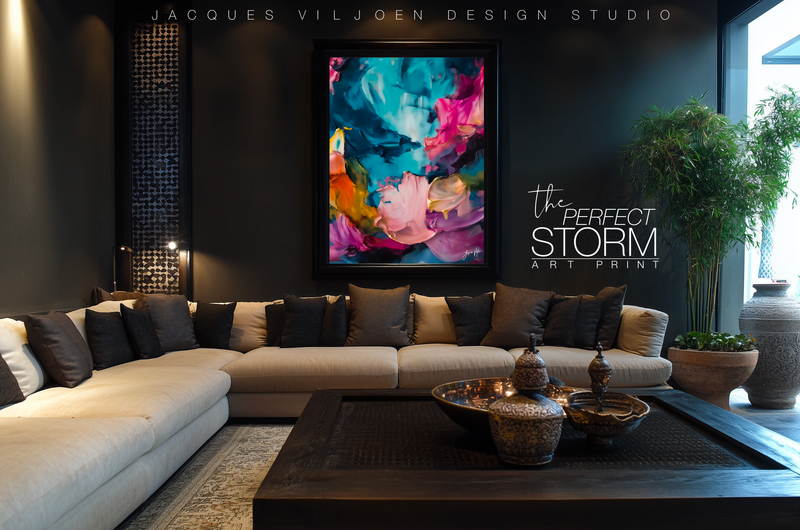 The Perfect Storm, Abstract Artwork Print