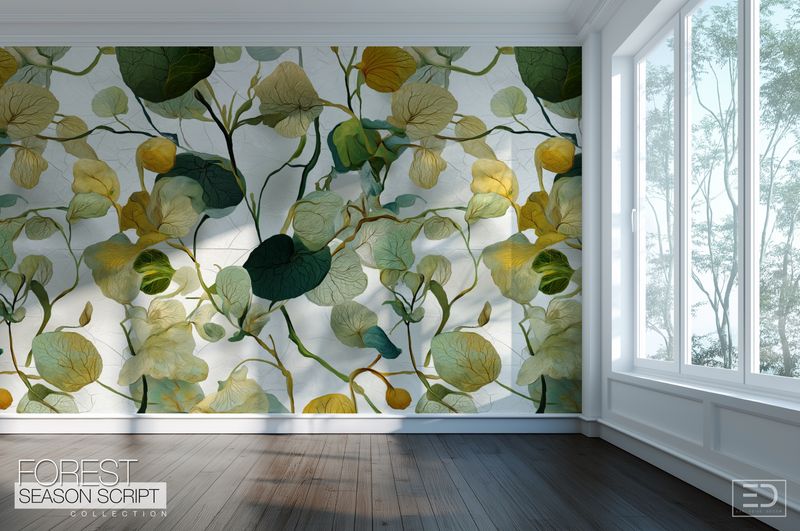 Gardenwake Wallpaper Design: Forest Season Script Collection