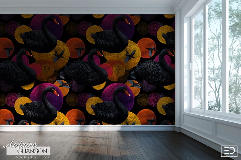 Aviaire Chanson Wallpaper Design Collection
