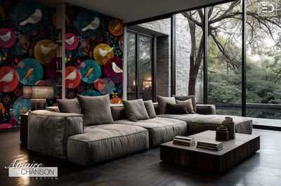Aviaire Chanson Wallpaper Design Collection