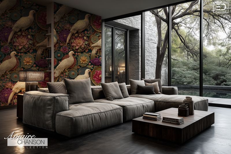 Aviaire Chanson Wallpaper Design Collection