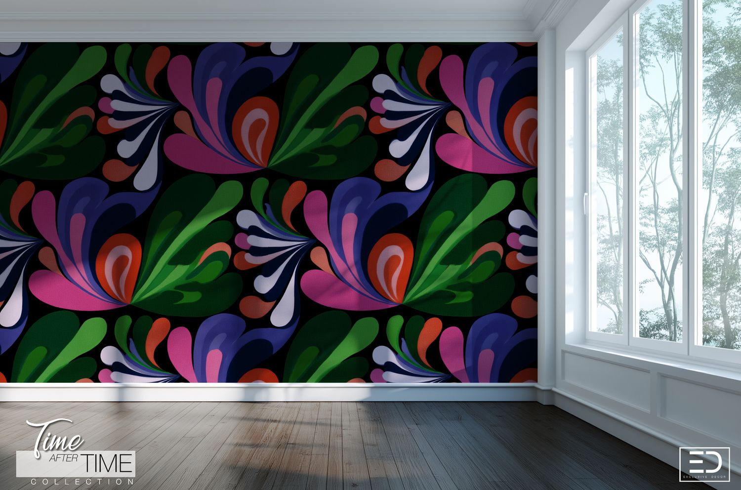 Time after Time Wallpaper Design Collection