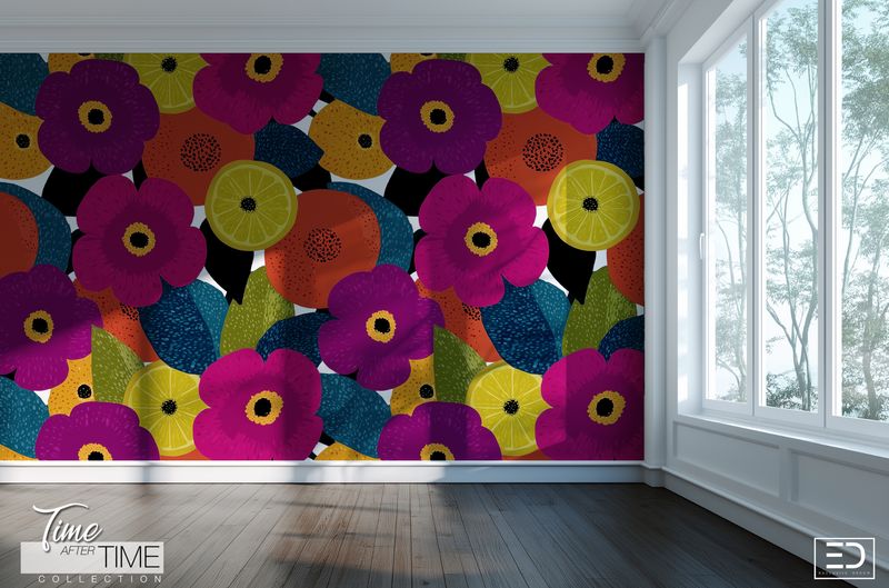 Time after Time Wallpaper Design Collection