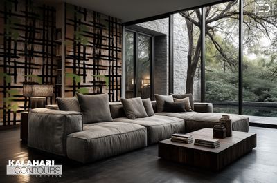 Kalahari Contours Wallpaper Design