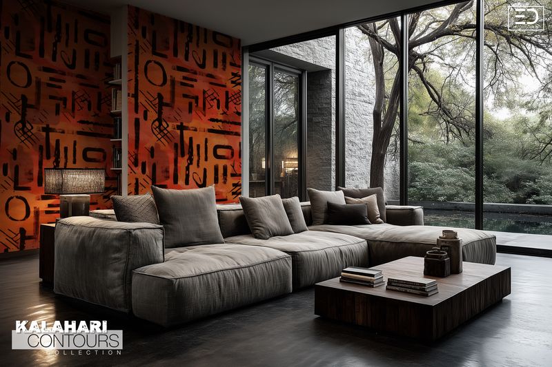 Kalahari Contours Wallpaper Collection