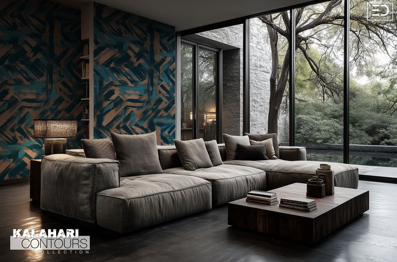 Kalahari Contours Wallpaper Collection