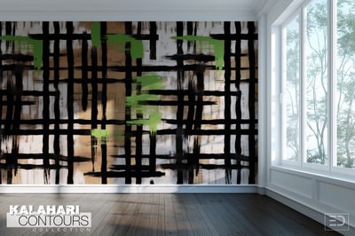 Kalahari Contours Wallpaper Design