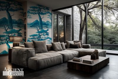 Ancient Giants Wallpaper Design