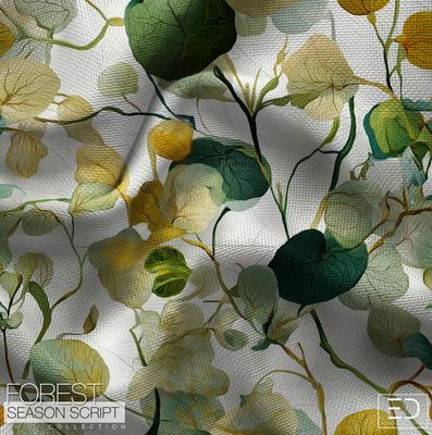Gardenwake Fabric Design: Forest Season Script Collection