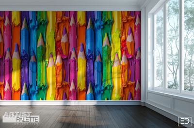 The Artist Palette Wallpaper Design
