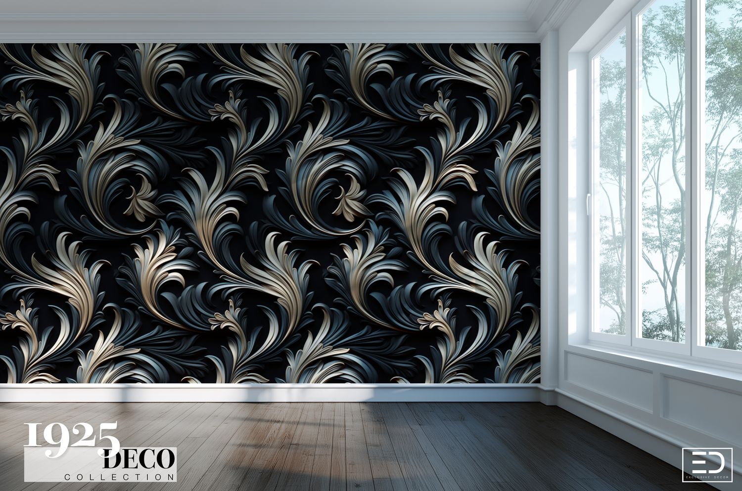 1925 Deco, Art Deco Wallpaper Design