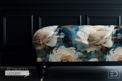 Botanist&#39;s Ledger: English Rose Fabric