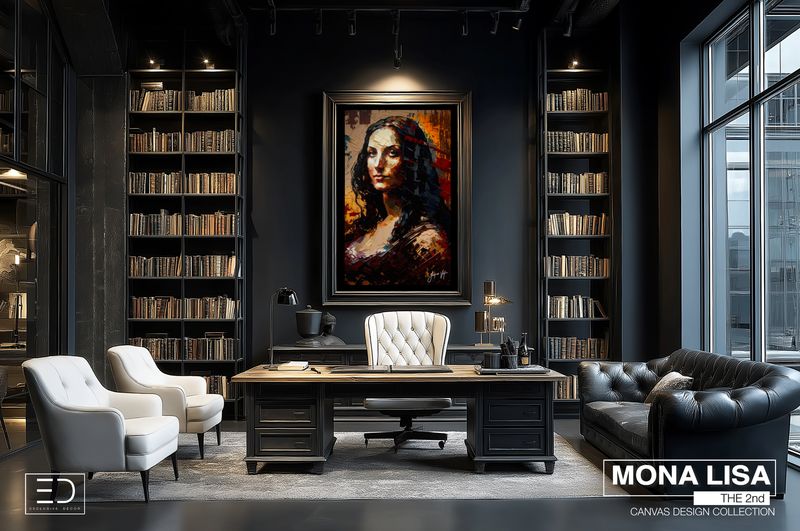 Mona Lisa the 2nd Canvas Design
