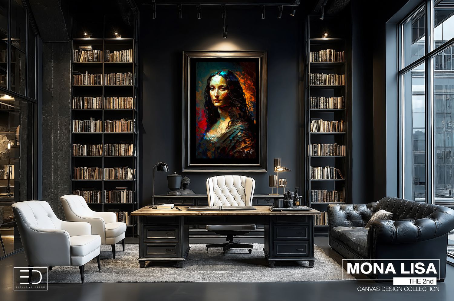 Mona Lisa the 2nd Canvas Design