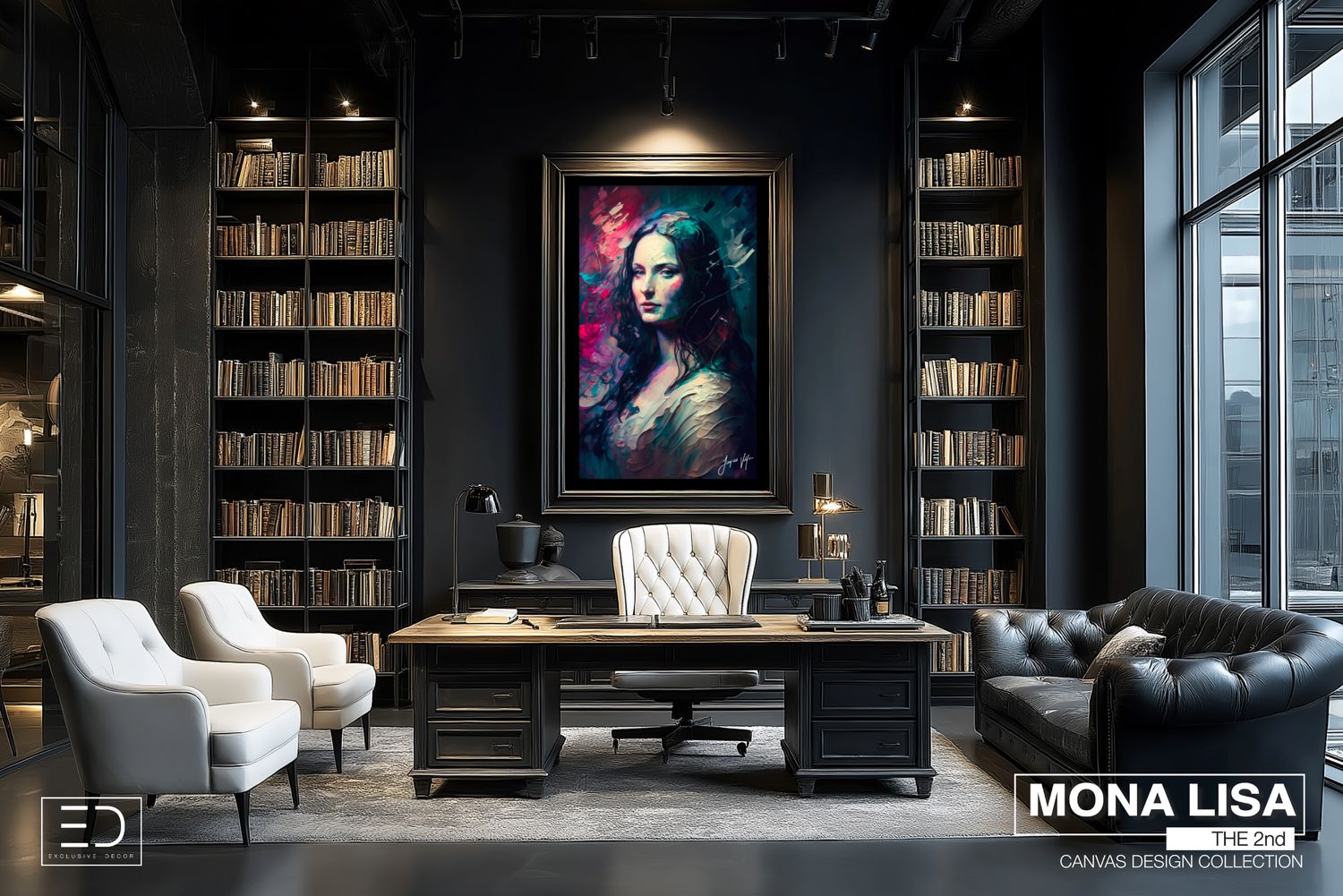 Mona Lisa the 2nd Canvas Design