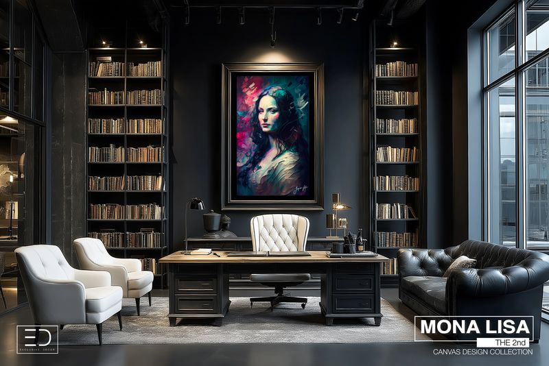 Mona Lisa the 2nd Canvas Design