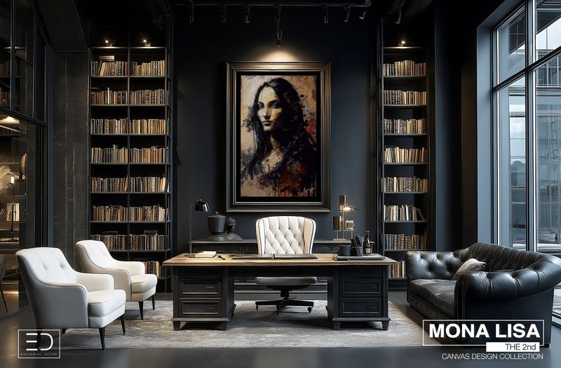 Mona Lisa the 2nd Canvas Design