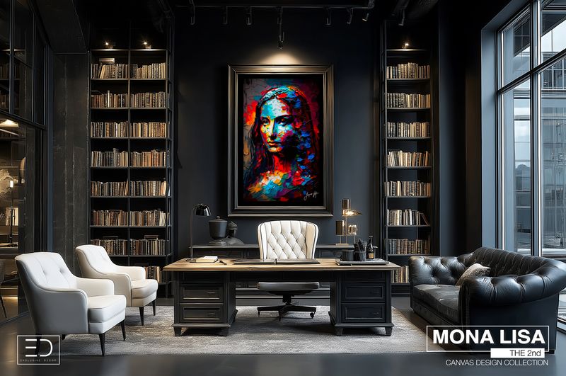 Mona Lisa the 2nd Canvas Design