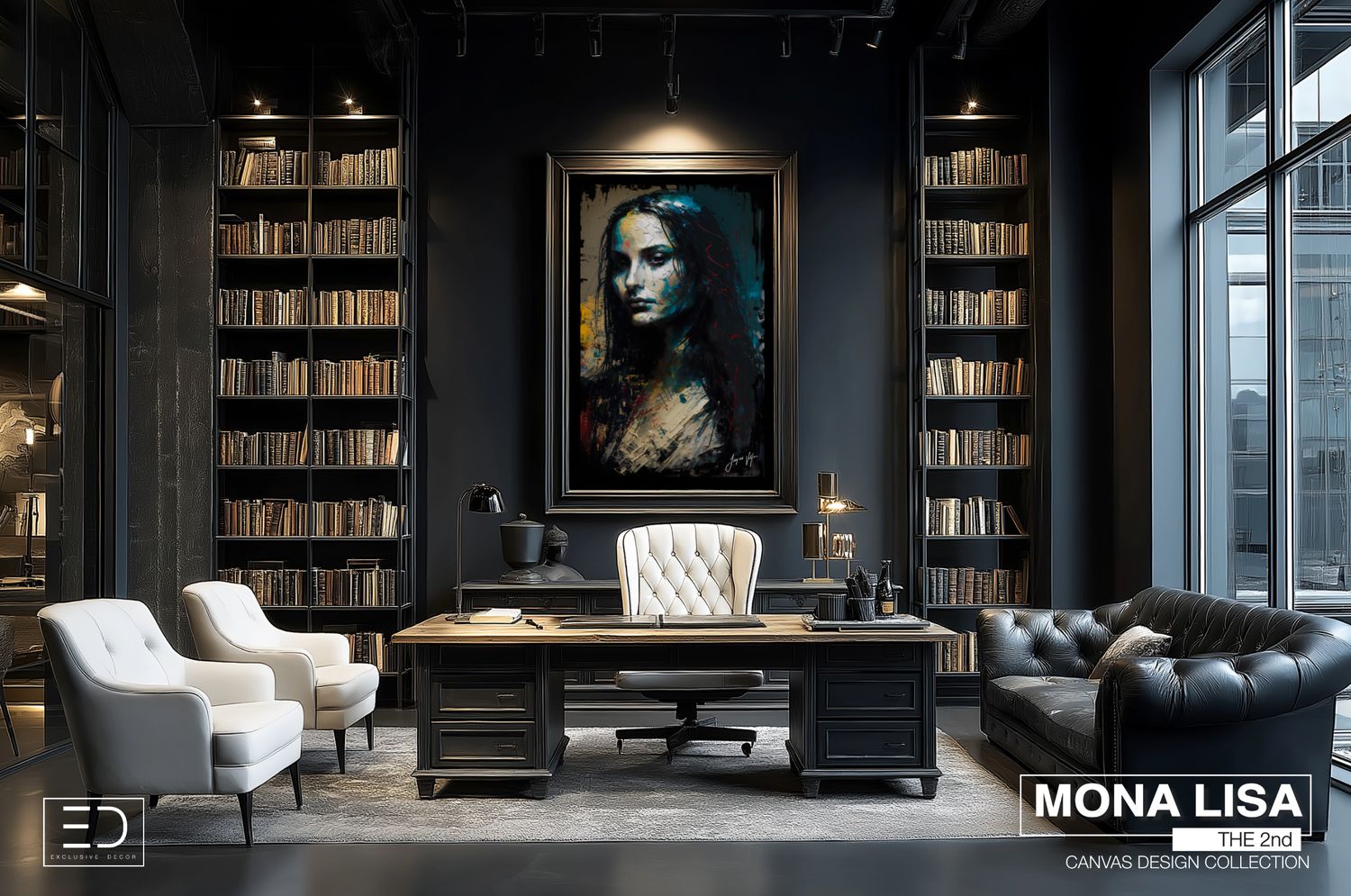Mona Lisa the 2nd Canvas Design