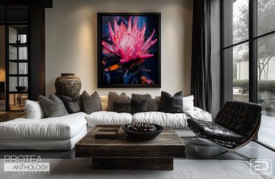 Protea Anthology Abstract Canvas Design